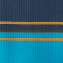 Mid-Stripe Towel Caribbean Sea-Teal-Sudan
