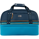 Mid-Stripe Boston Bag Caribbean Sea-Teal-Sudan