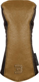 Canvas/Leather Headcover 3-Wood Coyote-Brown