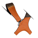 Mid-Stripe Dual Strap Accessory Cabin-Umber-Wheat