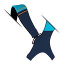 Mid-Stripe Dual Strap Accessory Caribbean Sea-Teal-Sudan