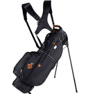 Mid-Stripe Dual Strap Stand Bag Black