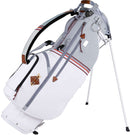Mid-Stripe Single Strap Stand Bag White-Cadet-Brick