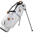 Mid-Stripe Ace Stand Bag White