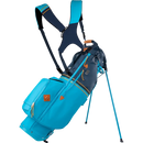 Mid-Stripe Dual Strap Stand Bag Caribbean Sea-Teal-Sudan (w/magnetic pocket)