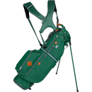 Mid-Stripe Dual Strap Stand Bag Green (w/magnetic pocket)