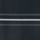 Mid-Stripe Towel Black