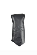 Leather Headcover Striped - 3-Wood Black