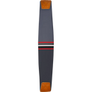 Mid-Stripe Single Strap Accessory Black-Gunmetal-Red