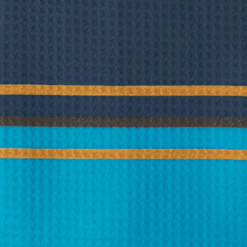Mid-Stripe Towel Caribbean Sea-Teal-Sudan