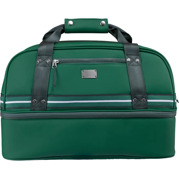 Mid-Stripe Boston Bag Green