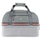 Mid-Stripe Boston Bag White-Cadet-Brick