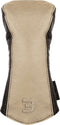 Canvas/Leather Headcover 3-Wood Canvas-Brown
