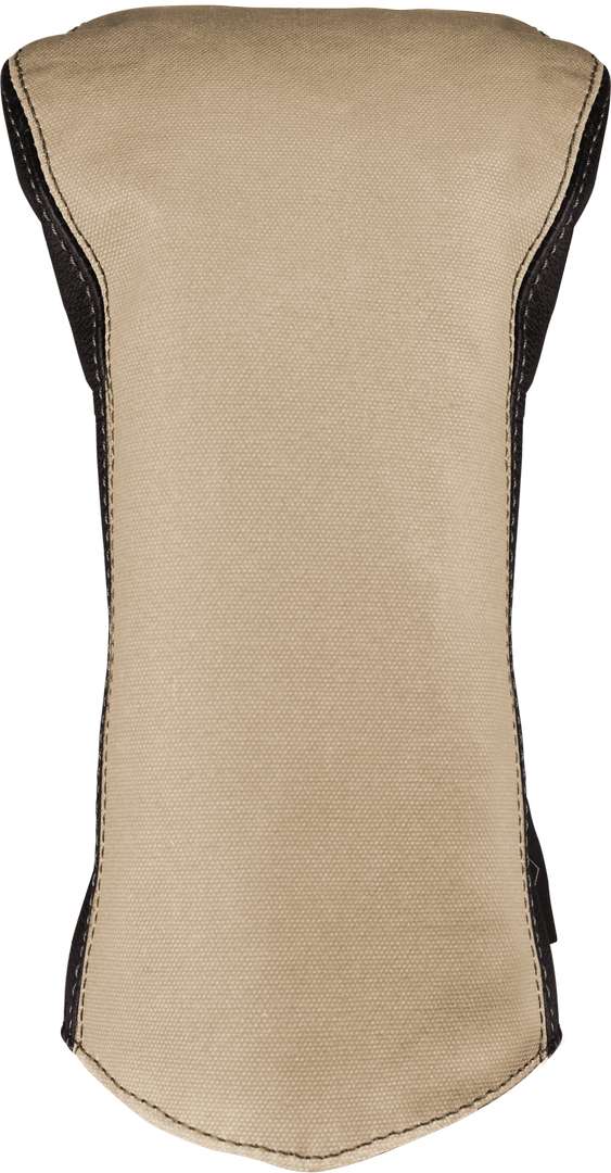 Canvas/Leather Headcover Driver Canvas-Brown