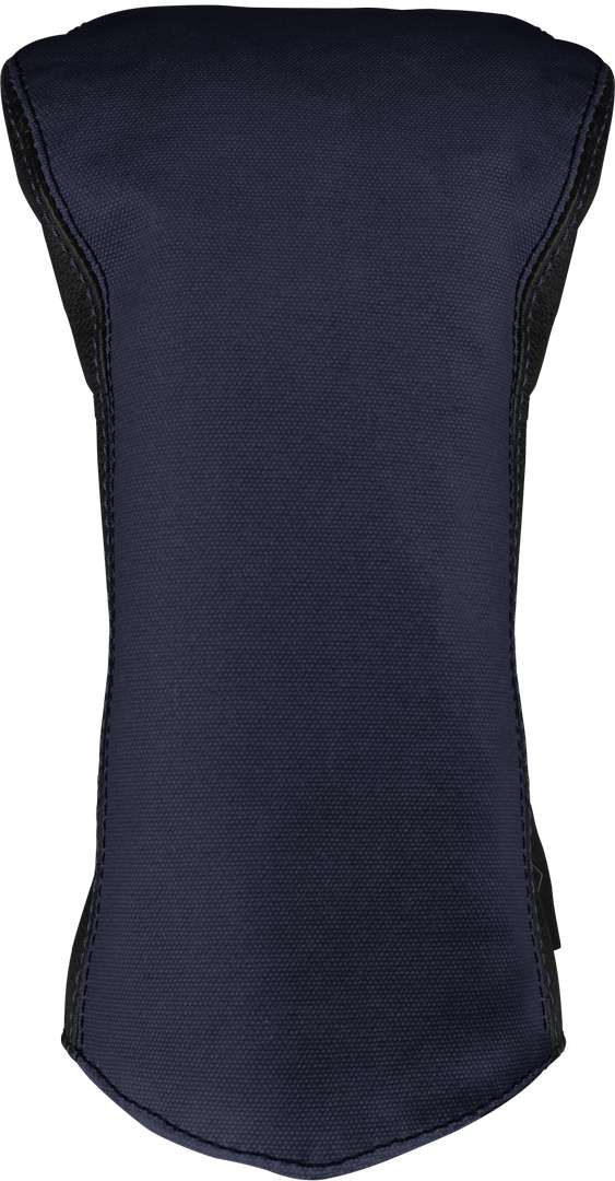Canvas/Leather Headcover Driver Navy-Black