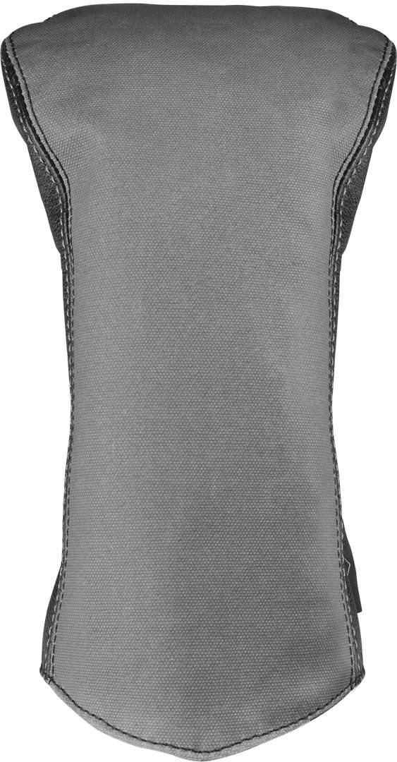 Canvas/Leather Headcover Driver Slate-Black
