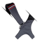 Mid-Stripe Dual Strap Accessory Black-Gunmetal-Red