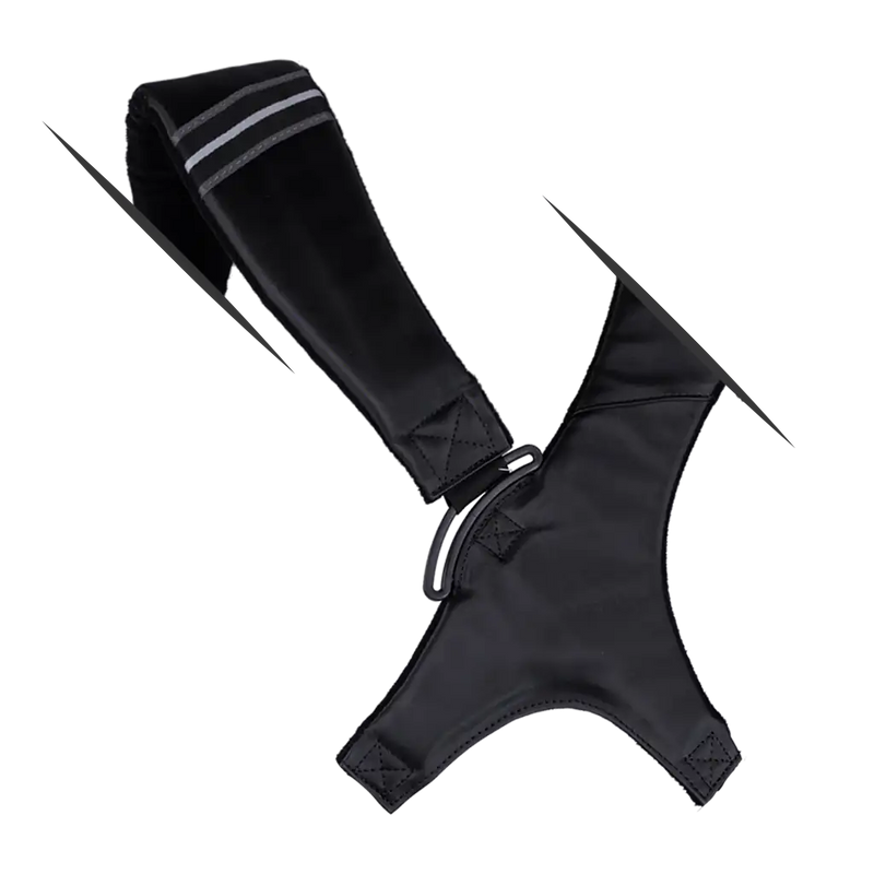 Mid-Stripe Dual Strap Accessory Black