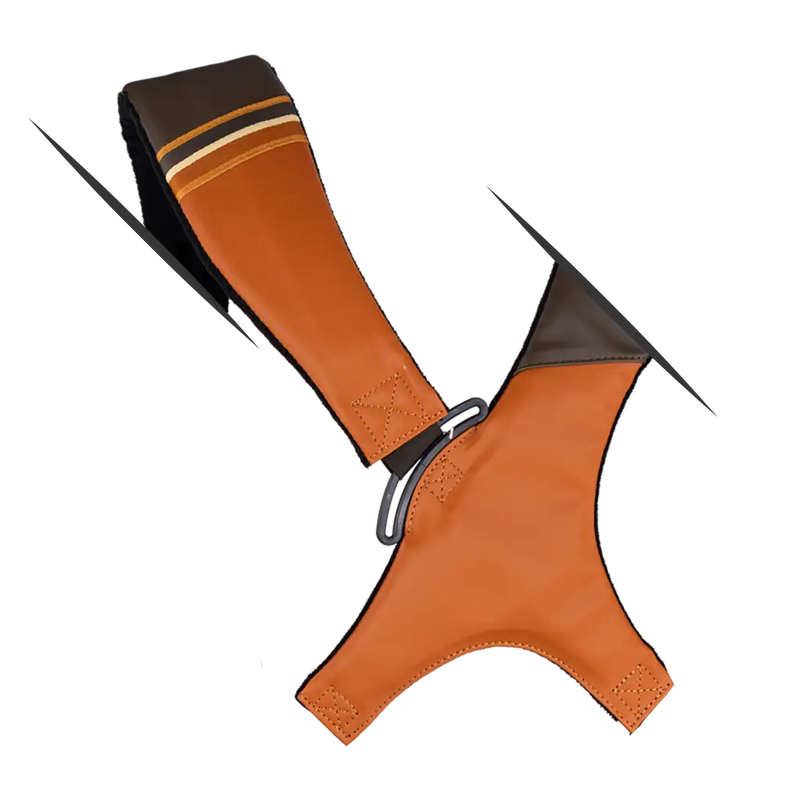Mid-Stripe Dual Strap Accessory Cabin-Umber-Wheat