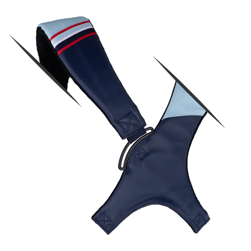 Mid-Stripe Dual Strap Accessory Frost-Navy-Red