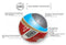 Tachikara SV5WSC 2-Color Volleyball