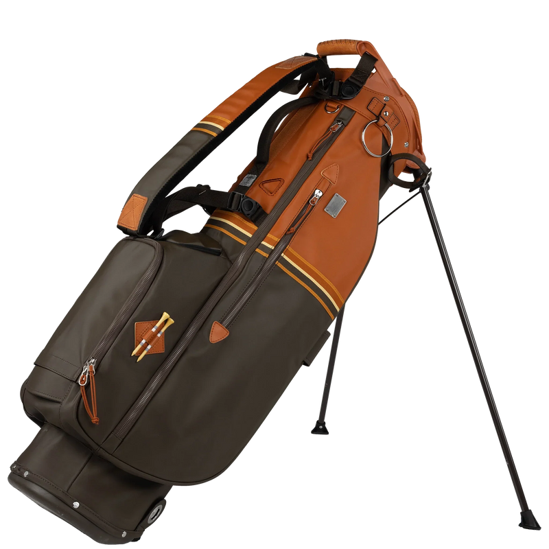 Mid-Stripe Ace Stand Bag Cabin-Umber-Wheat