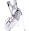 Mid-Stripe Stand Bag White-Cadet-Brick