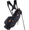 Mid-Stripe Dual Strap Stand Bag Black