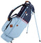Mid-Stripe Single Strap Stand Bag Frost-Navy-Red