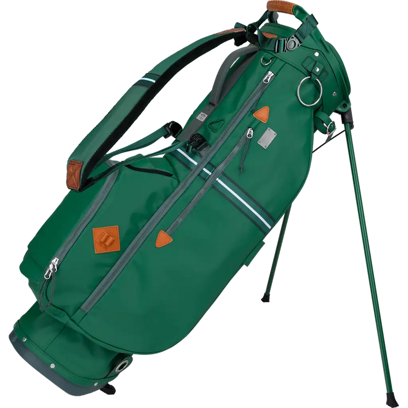 Mid-Stripe Ace Stand Bag Green