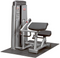 Body-Solid (DBTC-SF) Pro Dual Bicep and Tricep Workout Machine with Adjustable Arm Pad & Option to Add More Weight Plates, Included 210 lb Weights Stack, Silver