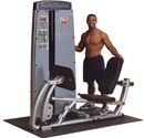 Body-Solid Pro Clubline (DCLPSF) Leg and Calf Press Machine, All-in-One Equipment for Full Body Workout with 210lb Weight Stack, Legpress/Hacksquat...