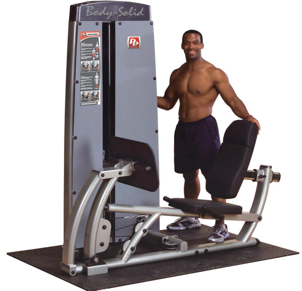 Body-Solid Pro Clubline (DCLPSF) Leg and Calf Press Machine, All-in-One Equipment for Full Body Workout with 210lb Weight Stack, Legpress/Hacksquat...