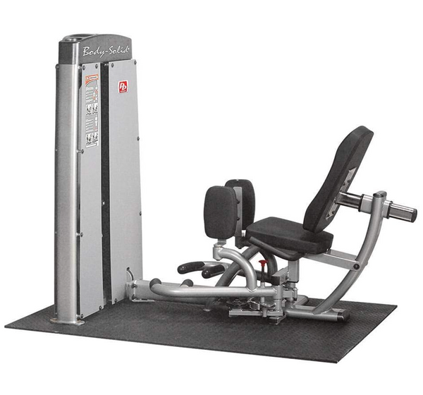 Body-Solid DIOT-S Pro Dual Inner and Outer Thigh Workout Machine, Strength Training Exercise Equipment for Thighs, Includes 210 lb. Weight Stack With 310 lb. Weight Stack Option