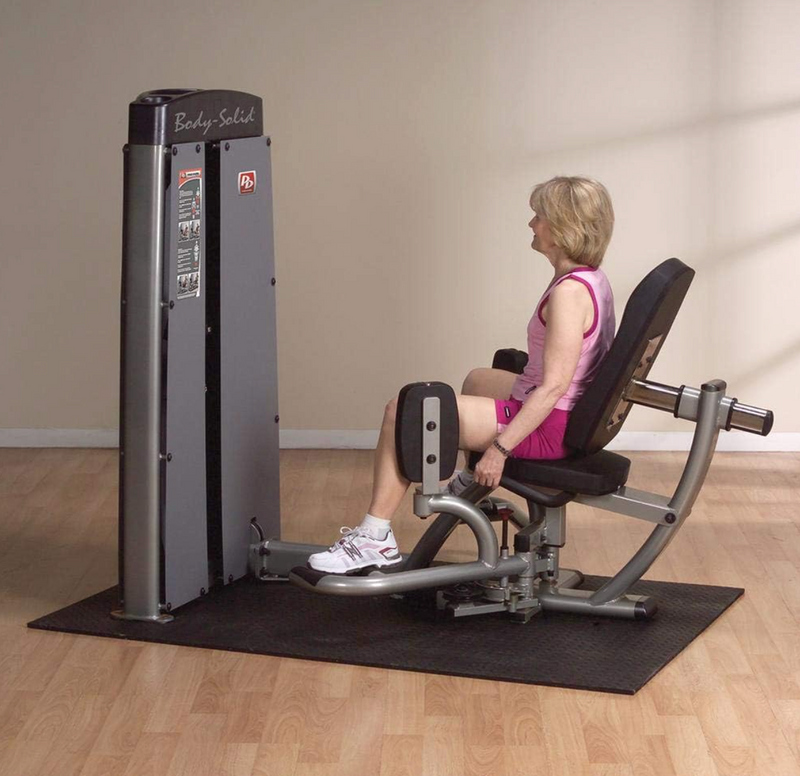 Body-Solid DIOT-S Pro Dual Inner and Outer Thigh Workout Machine, Strength Training Exercise Equipment for Thighs, Includes 210 lb. Weight Stack With 310 lb. Weight Stack Option