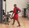 Body-Solid (DPCCSF) Dual Adjustable Cable Column Workout Machine for Pull Down, Curls and Presses, Vertical Pulley Plate Loaded System for Home and...