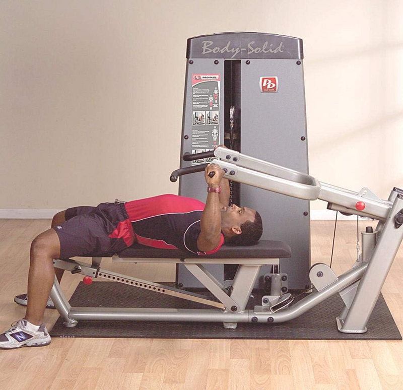 Body-Solid DPRS-SF Pro Clubline Pro Dual Adjustable Multi-Press Machine, Exercise Machines for Home and Commercial Gyms, Chest and Arm Workout