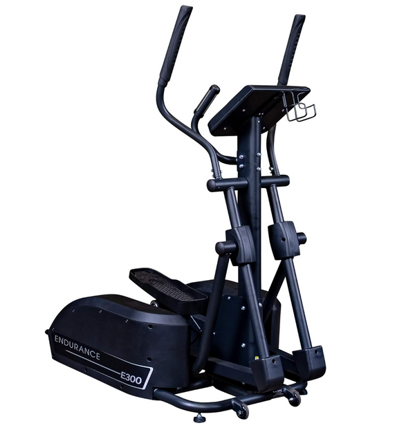 Body-Solid (E300) Elliptical Trainer Machine, Cardio Workout Crosstrainer Exercising Machines for Home & Commercial Gym with 300lb Weight Capacity