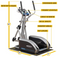 Body-Solid (E400) Elliptical Trainer Machine, Cardio Workout Crosstrainer Exercising Machines for Home & Commercial Gym with 300lb Weight Capacity