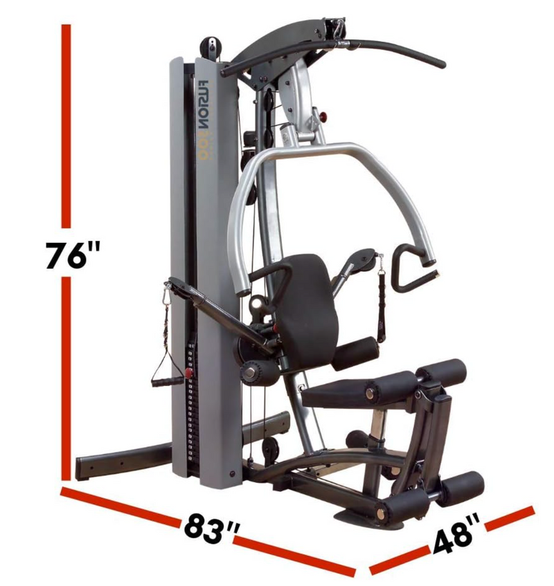 Body-Solid Multi-Station Home Gym Machine, Arm & Leg Strength Training Functional Exercise Workout Station for Weight Lifting and Bodybuilding
