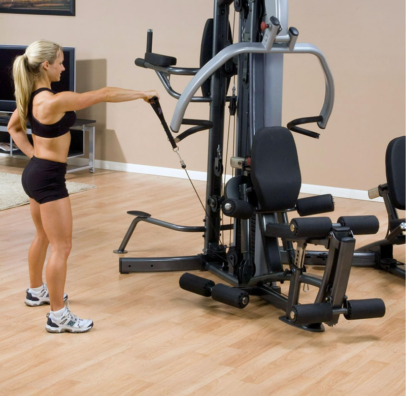 Body-Solid Multi-Station Home Gym Machine, Arm & Leg Strength Training Functional Exercise Workout Station for Weight Lifting and Bodybuilding