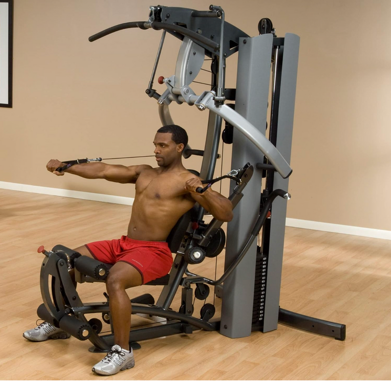 Body-Solid F600-3 Fusion 600 Personal Trainer with Bi-Angular Press Arm 310-Pound
