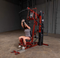 Body-Solid (G6BR) Multi-Station 210lb Weights Stack Bi-Angular Gym Machine, Arm & Leg Strength Training Equipment, Functional Exercise Workout Station for Weight lifting and Bodybuilding