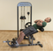 Body-Solid (GCAB-STK) Pro Select Ab and Back Machine with 210-Pound Weight Stack, Abdominal & Back Muscles Training Functional Exercise Workout Station, Home and Commercial Gym