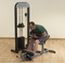 Body-Solid (GCAB-STK) Pro Select Ab and Back Machine with 210-Pound Weight Stack, Abdominal & Back Muscles Training Functional Exercise Workout Station, Home and Commercial Gym