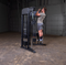 Body-Solid Functional Trainer Dual Weight Stacks 160 lbs, Adjustable Swiveling Pulleys, Integrated Chinning Bar, Cable Workout Machine for Home Gym