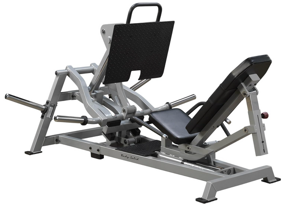 Body-Solid (LVLP Leverage Horizontal Leg Press Machine for Home Gym - Heavy Duty Workout Equipment for Full Lower Body Workouts, 1000lb Weight Capacity