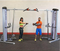 Body-Solid (S2CCO-2) Pro Clubline Cable Crossover Column Machine with 210 lbs. Dual Weight Stack for Fitness Workouts, Adjustable Pulley Cable Workout Machines For Strength Training