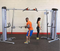 Body-Solid (S2CCO-2) Pro Clubline Cable Crossover Column Machine with 210 lbs. Dual Weight Stack for Fitness Workouts, Adjustable Pulley Cable Workout Machines For Strength Training