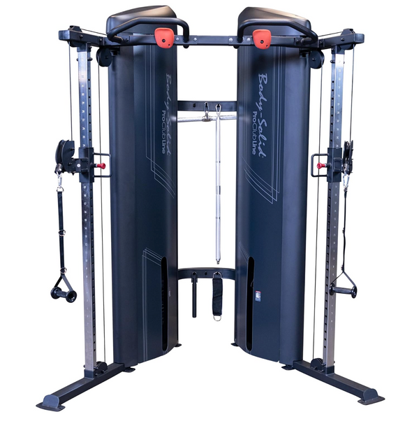 Body-Solid Pro Clubline Series 2 Cable Column with 160 lb. Stack for Fitness Workouts and Strength Training